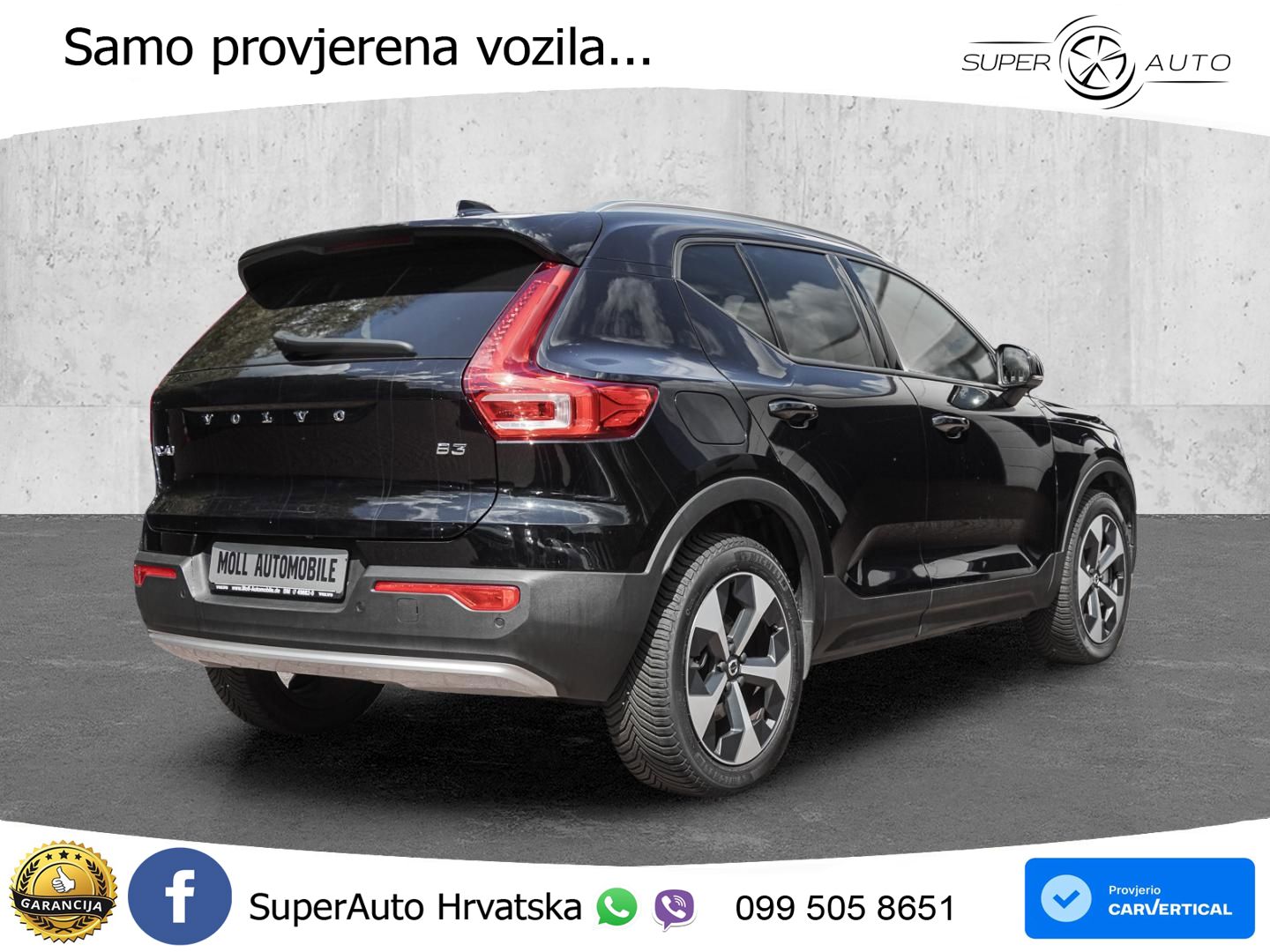 Volvo XC40 2.0 B3 163 KS Automatic LED+GR SJED+ACC