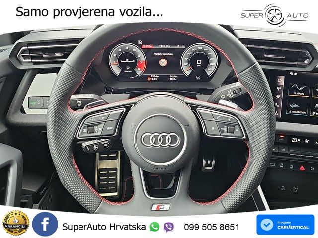 Audi S3 2.0 TFSI (333 KS) quattro S tronic MATRIX+GR SJED+KAM