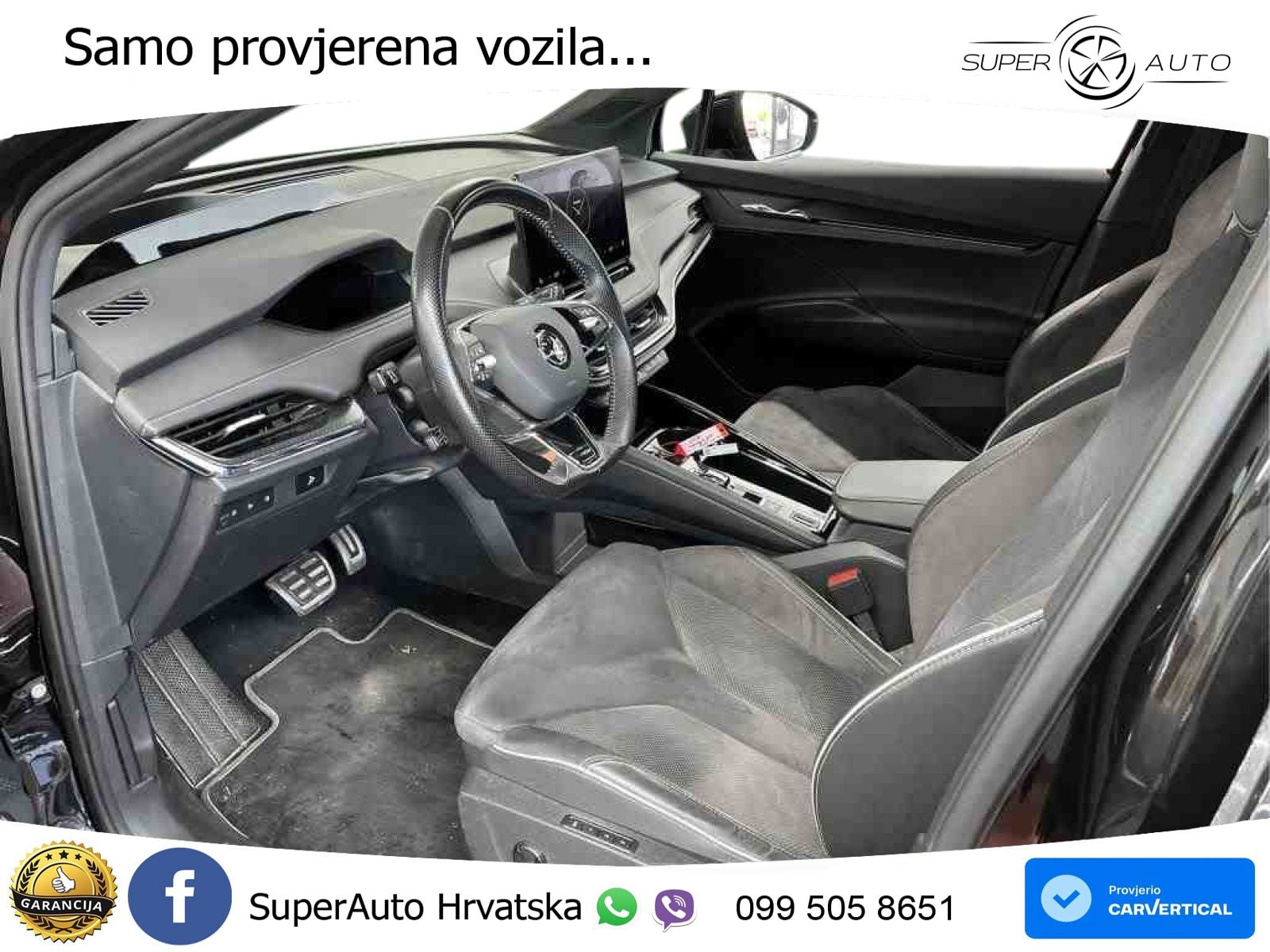 Škoda Enyaq iV 80x 82 kWh (265 KS) AWD SportLine LED+GR SJED+ACC