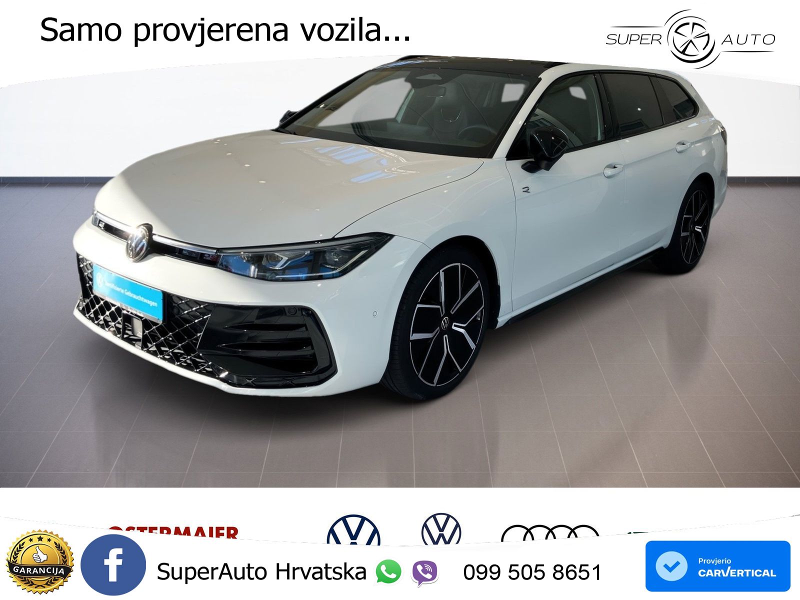 Volkswagen Passat Variant 2.0 TDI (193 KS) 4MOTION DSG R-Line LED+GR SJED+ACC