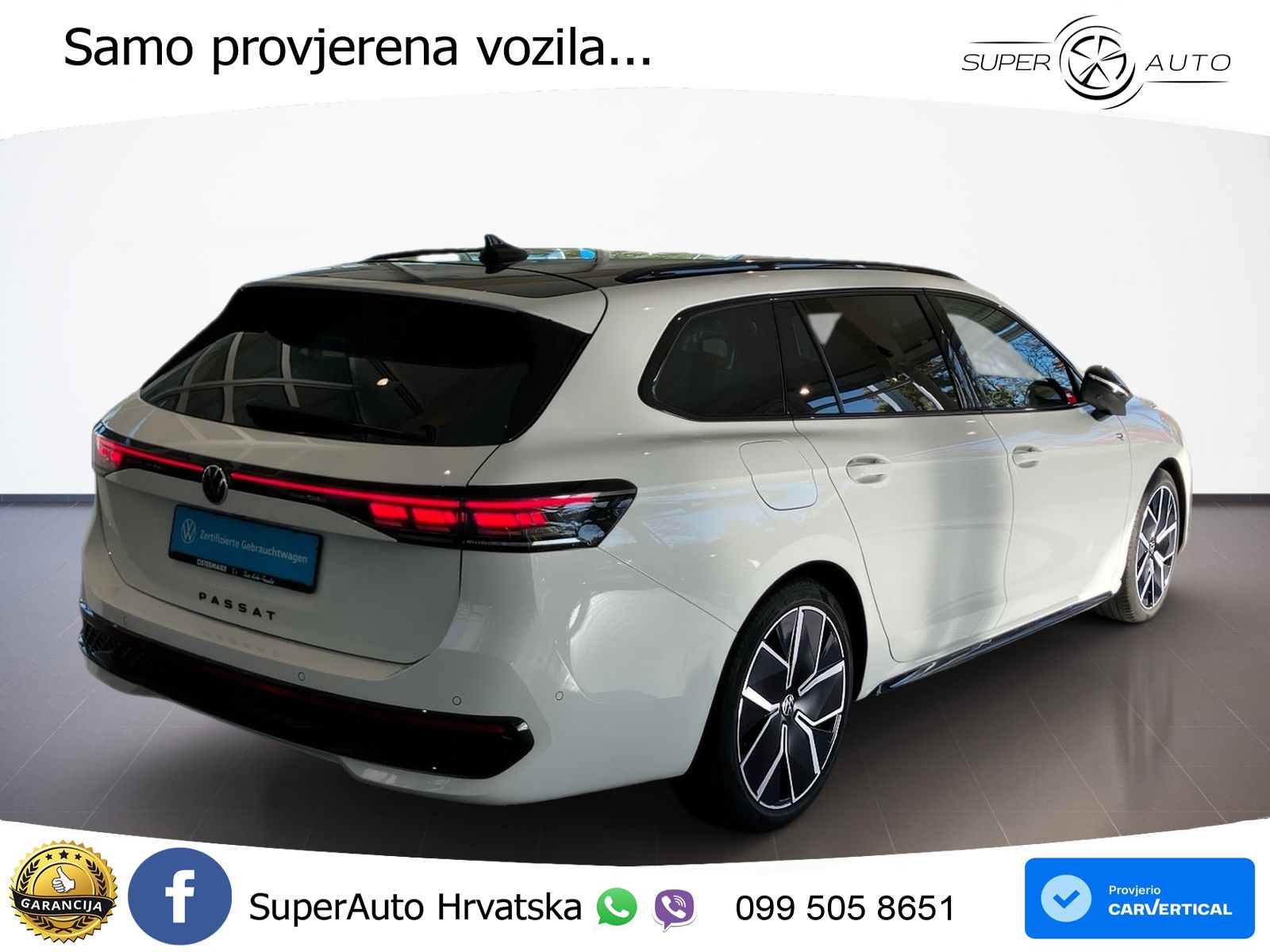 Volkswagen Passat Variant 2.0 TDI (193 KS) 4MOTION DSG R-Line LED+GR SJED+ACC