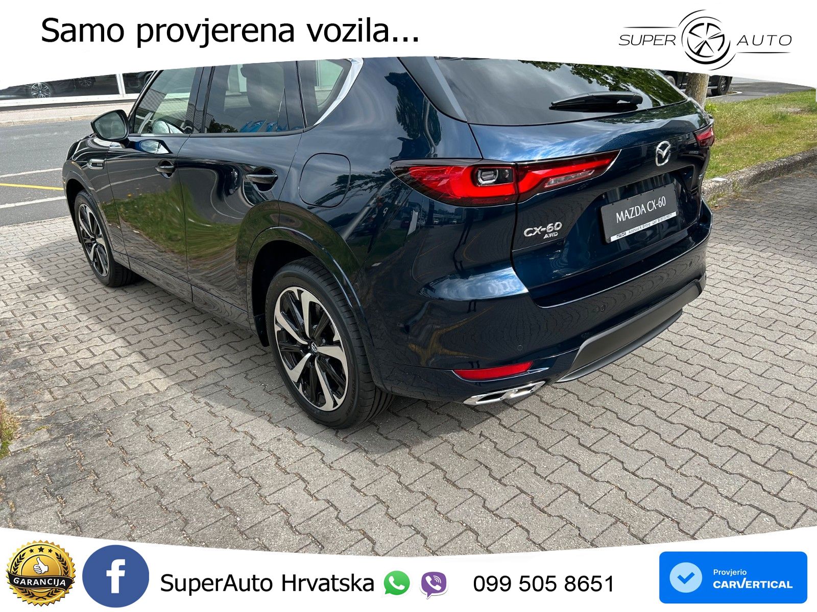 Mazda CX-60 3.3 e-Skyactiv D (254 KS) AWD Automatic ACC+HEAD+4xGR SJED+360+PANO