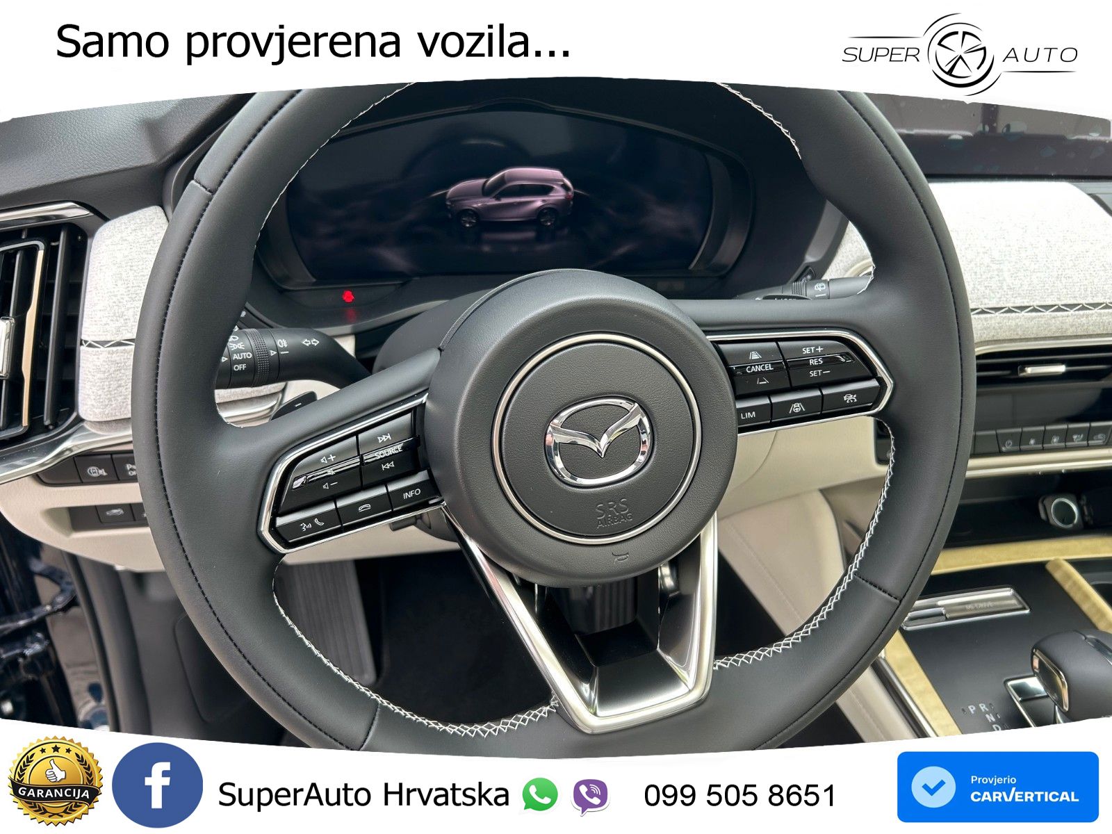 Mazda CX-60 3.3 e-Skyactiv D (254 KS) AWD Automatic ACC+HEAD+4xGR SJED+360+PANO