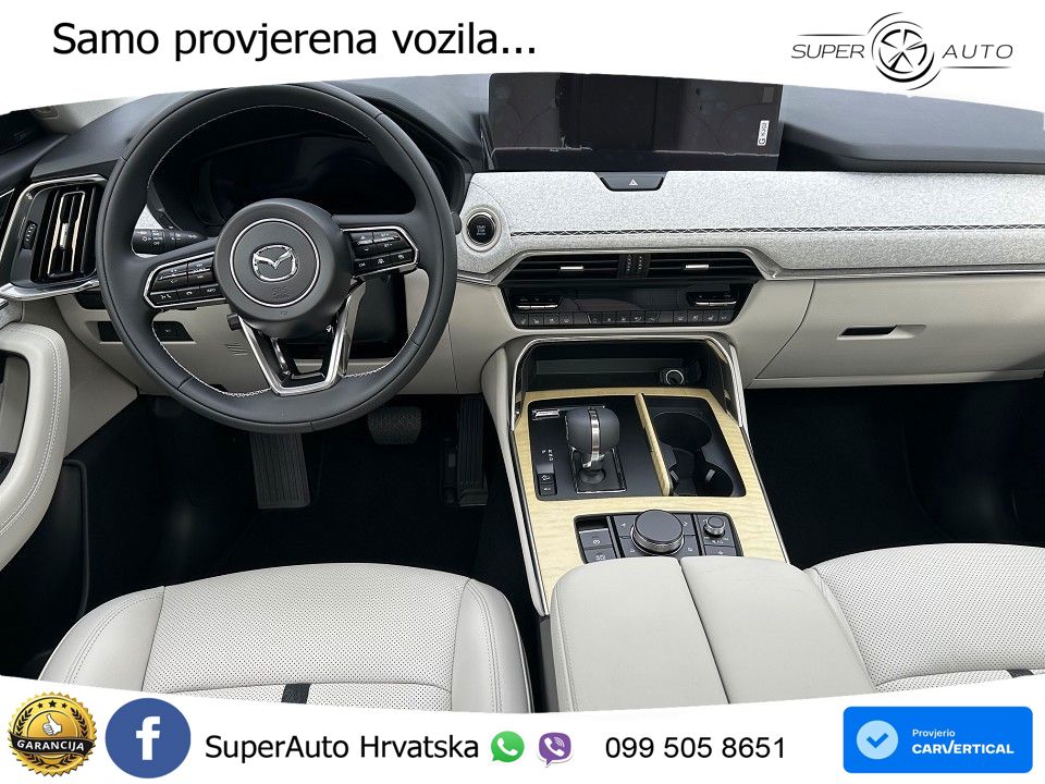 Mazda CX-60 3.3 e-Skyactiv D (254 KS) AWD Automatic ACC+HEAD+4xGR SJED+360+PANO