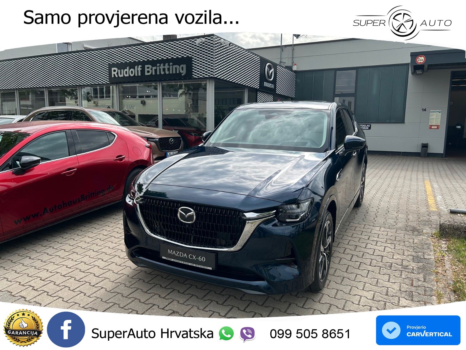 Mazda CX-60 3.3 e-Skyactiv D (254 KS) AWD Automatic ACC+HEAD+4xGR SJED+360+PANO