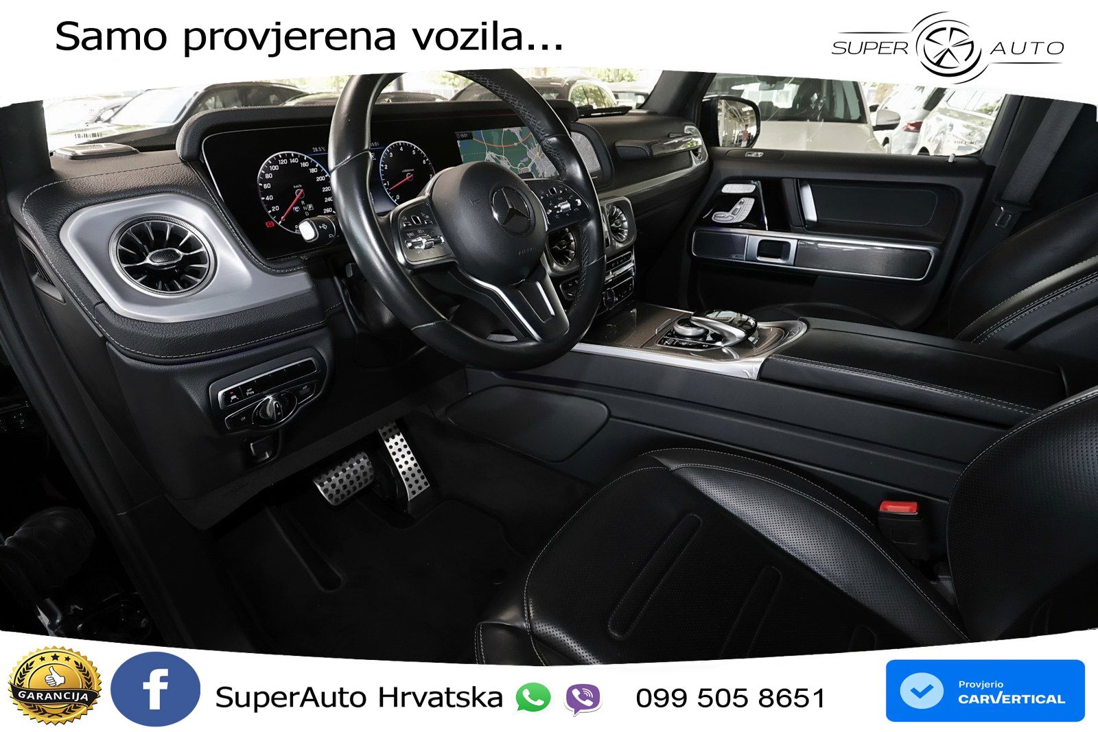Mercedes G 500 Long V8 (422 KS) 4MATIC 9G-TRONIC LED+GR SJED+ACC