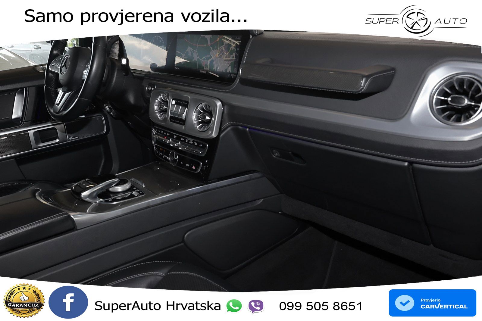 Mercedes G 500 Long V8 (422 KS) 4MATIC 9G-TRONIC LED+GR SJED+ACC