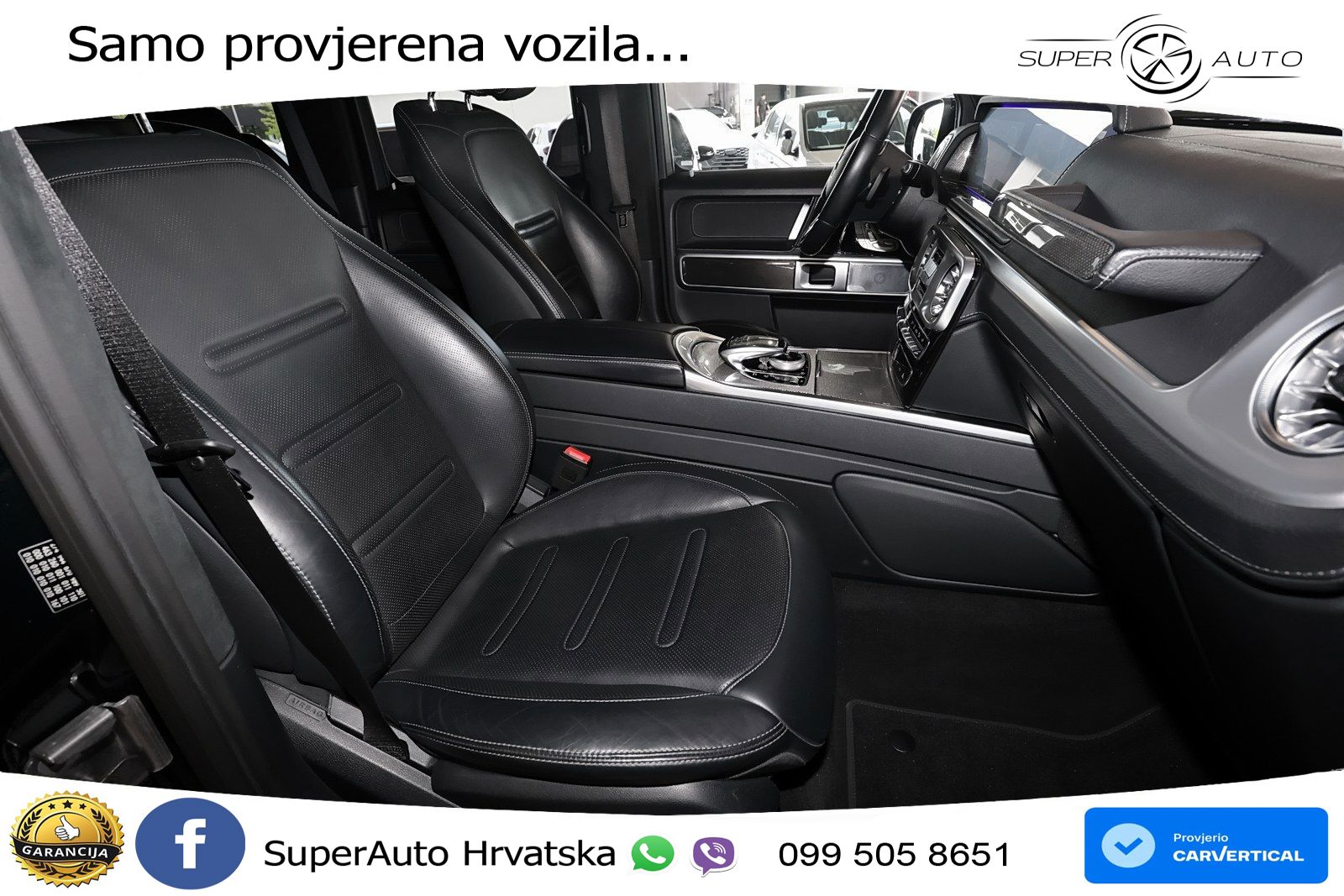 Mercedes G 500 Long V8 (422 KS) 4MATIC 9G-TRONIC LED+GR SJED+ACC