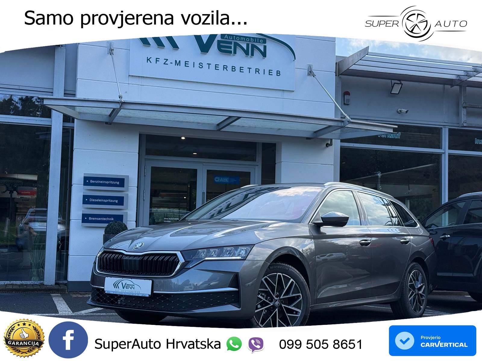 Škoda Octavia Combi 1.5 TSI (150 KS) DSG Selection LED+GR SJED+ACC