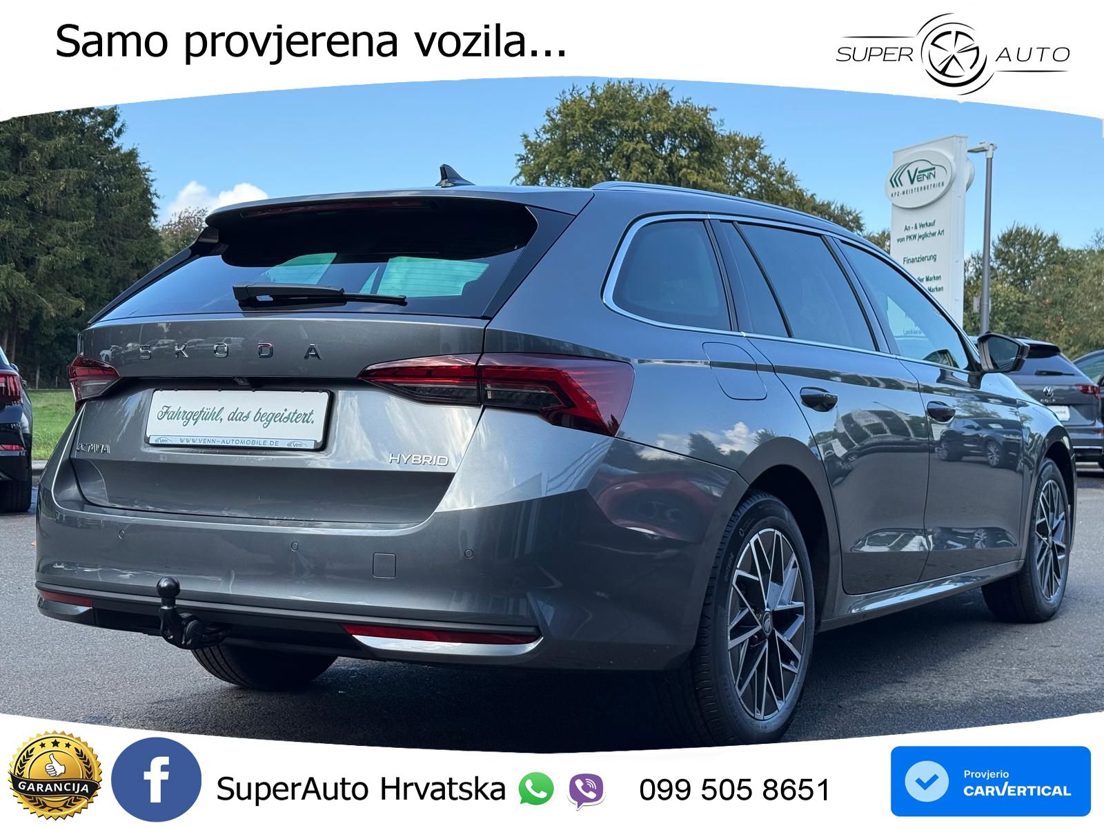 Škoda Octavia Combi 1.5 TSI (150 KS) DSG Selection LED+GR SJED+ACC