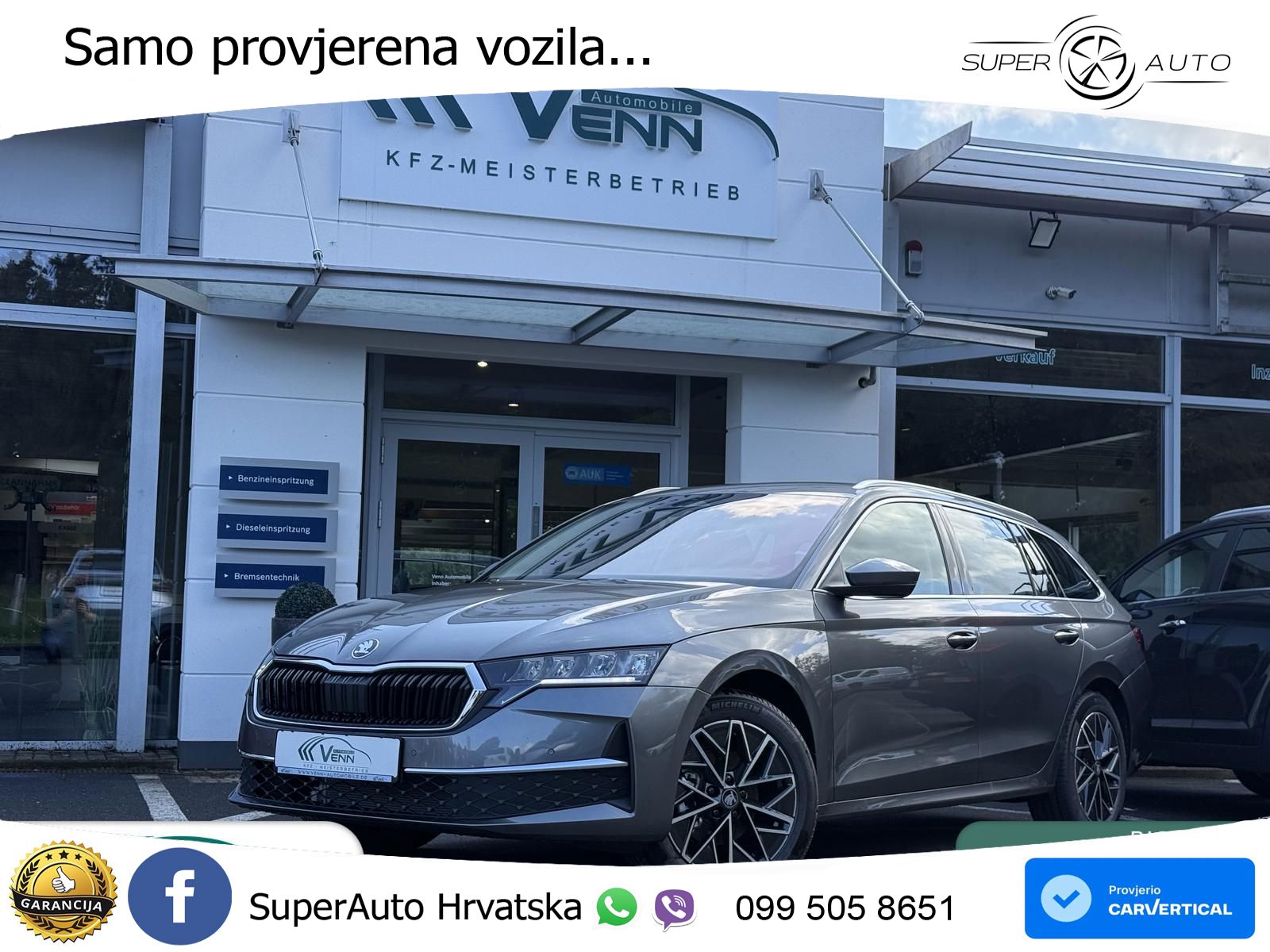 Škoda Octavia Combi 1.5 TSI (150 KS) DSG Selection LED+GR SJED+ACC