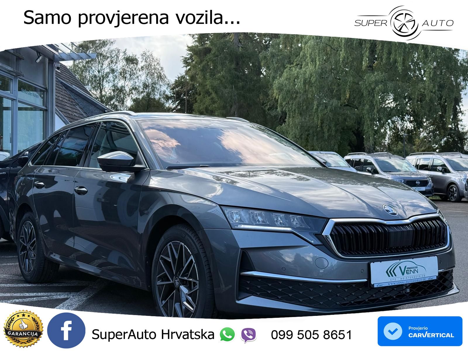 Škoda Octavia Combi 1.5 TSI (150 KS) DSG Selection LED+GR SJED+ACC