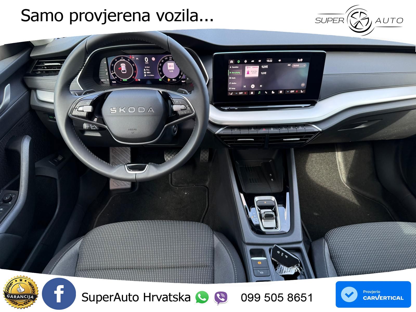 Škoda Octavia Combi 1.5 TSI (150 KS) DSG Selection LED+GR SJED+ACC