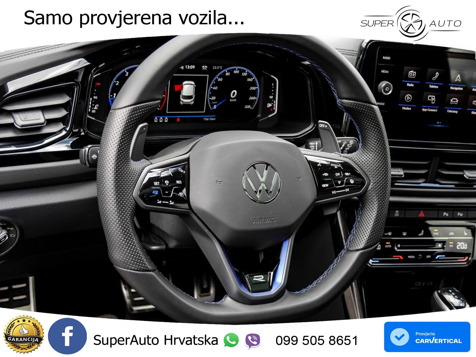 Volkswagen T-Roc I R 2.0 TSI (300 KS) OPF 4M DSG MATRIX+GR SJED+KAM