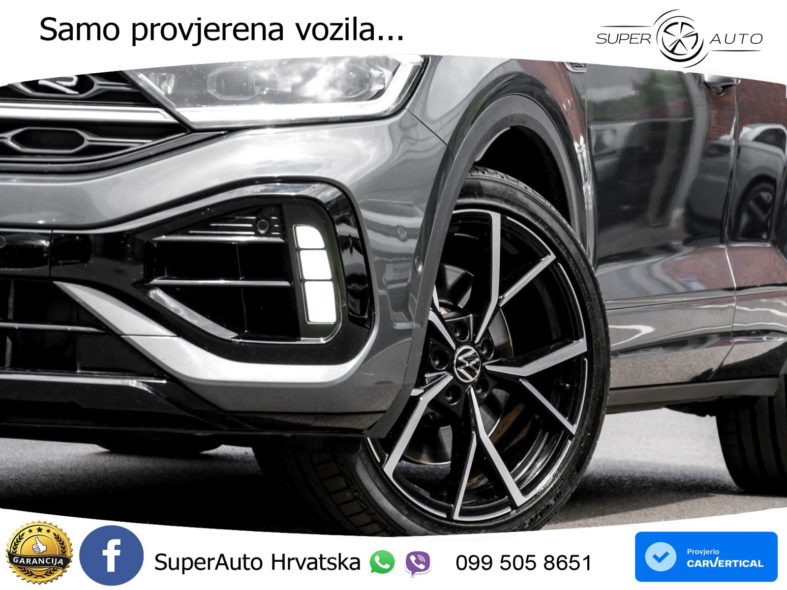 Volkswagen T-Roc I R 2.0 TSI (300 KS) OPF 4M DSG MATRIX+GR SJED+KAM