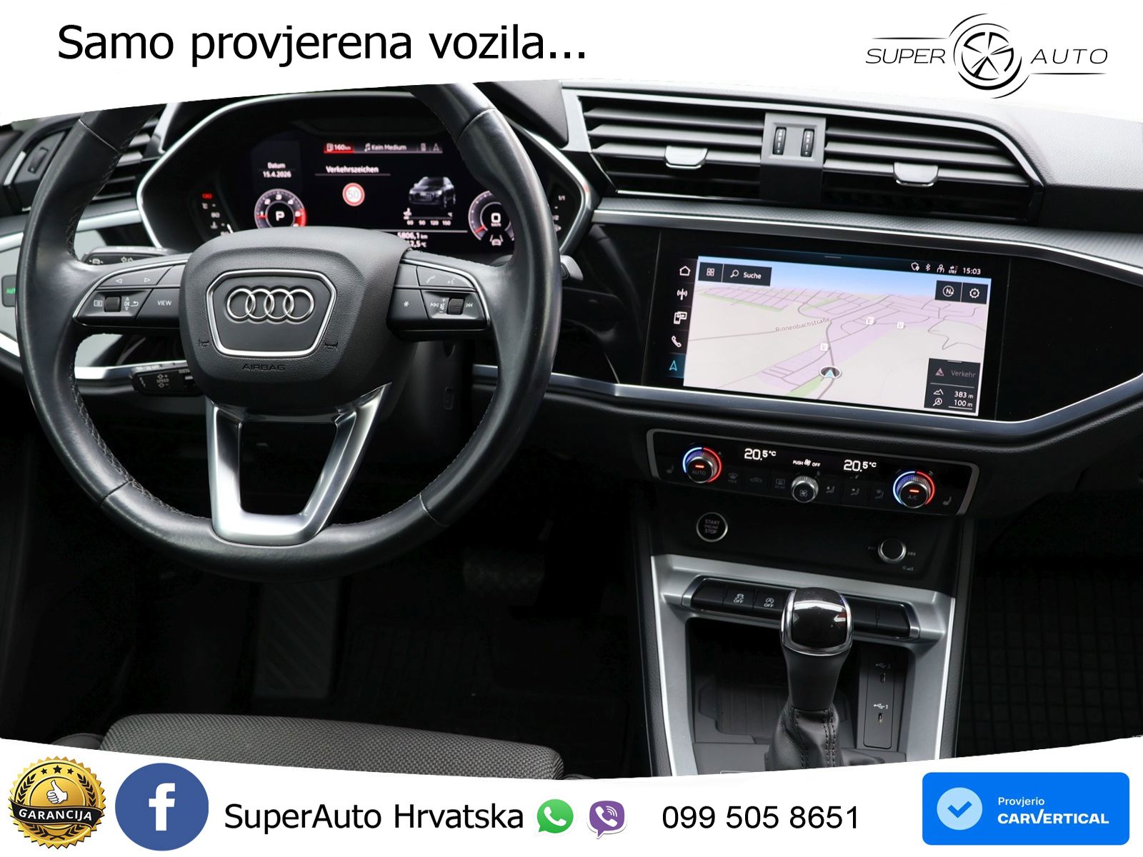 Audi Q3 40 TDI (200 KS) quattro S tronic S line LED+GR SJED+ACC