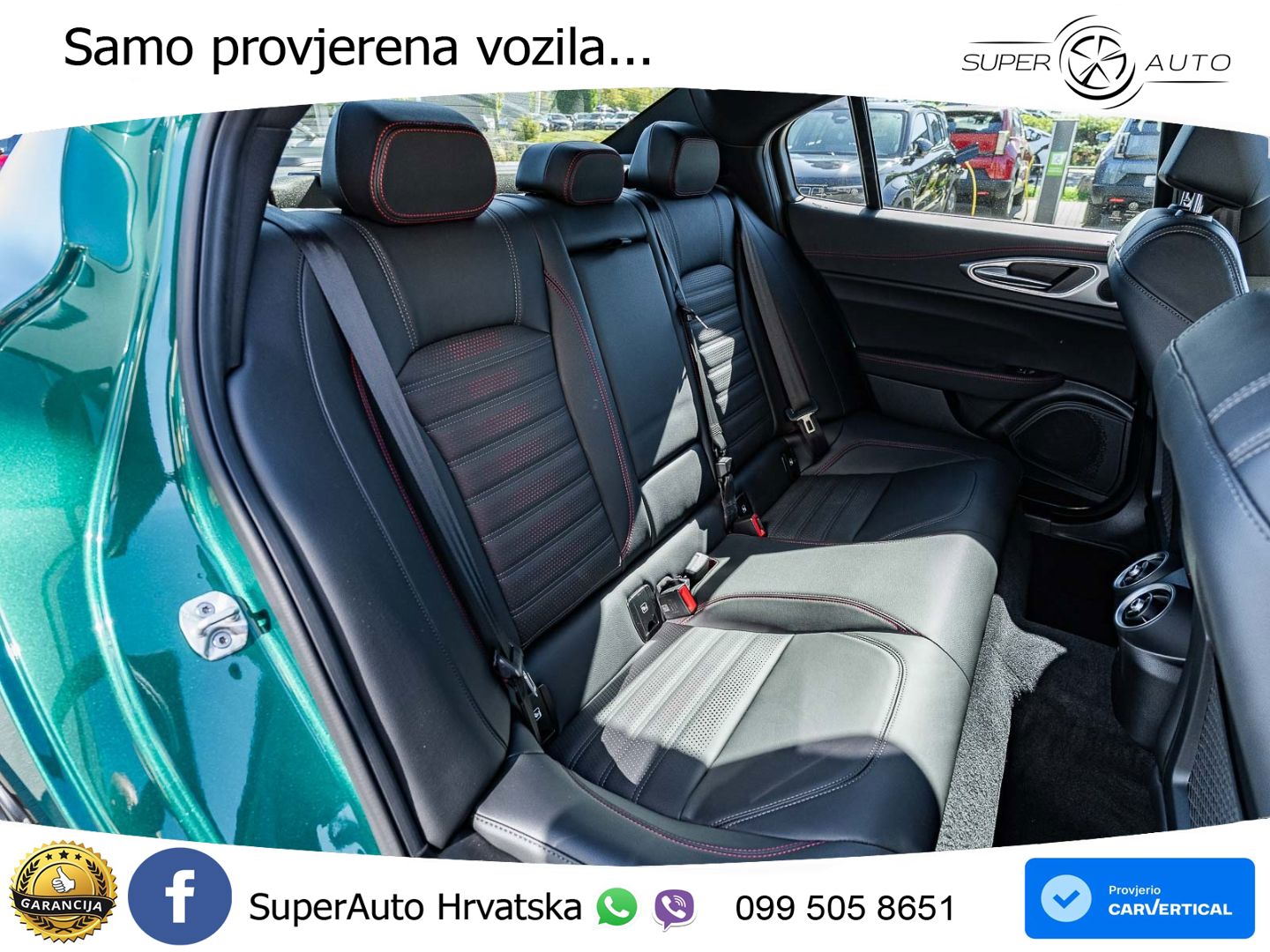 Alfa Romeo Giulia 2.2 MultiJet II (210 KS) Q4 Automatic LED+GR SJED+ACC
