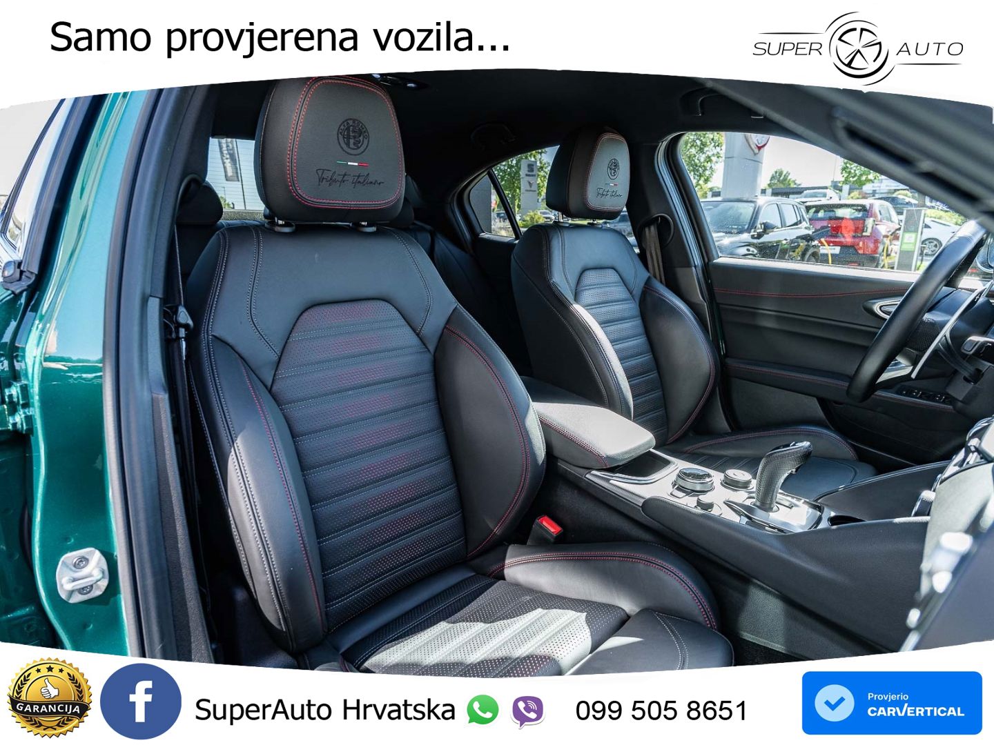 Alfa Romeo Giulia 2.2 MultiJet II (210 KS) Q4 Automatic LED+GR SJED+ACC