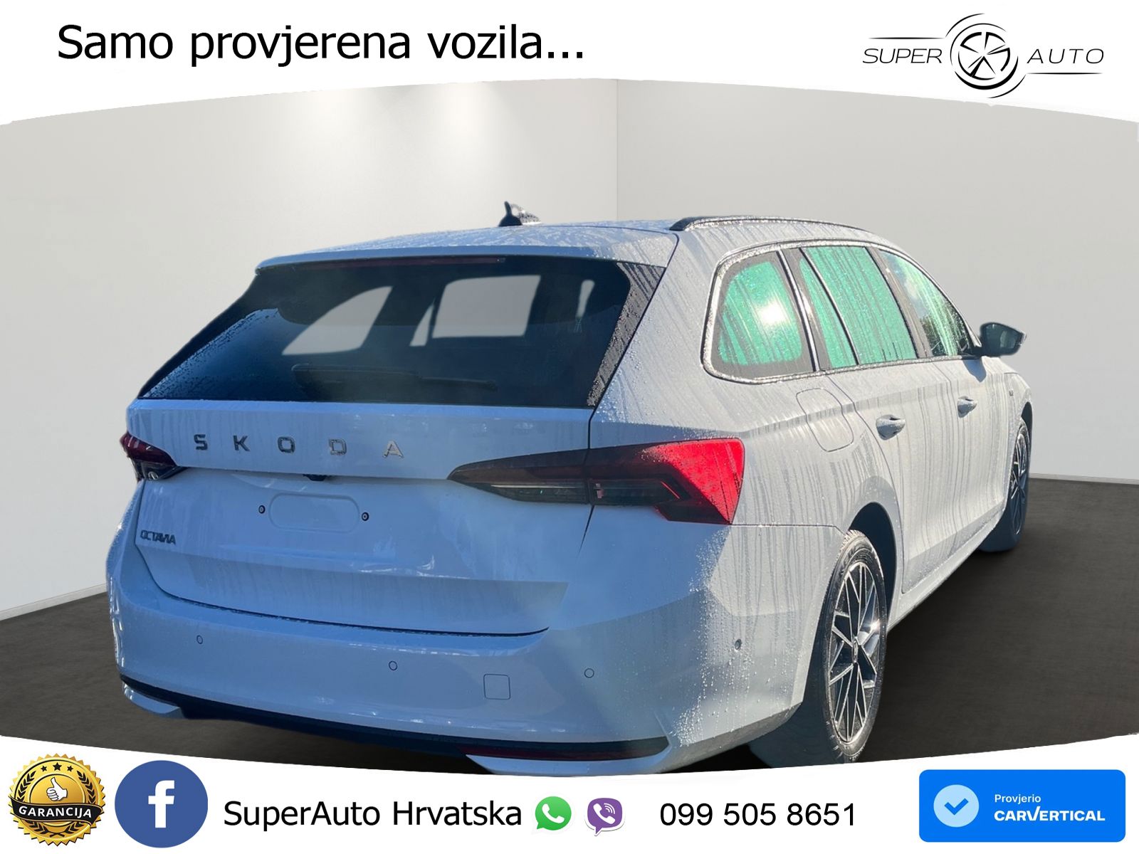 Škoda Octavia Combi 2.0 TDI (150 KS) DSG Selection LED+GR SJED+ACC