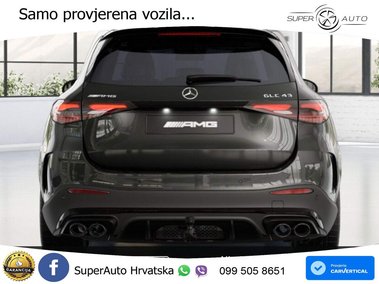 Mercedes AMG GLC 43 (421 KS) 4MATIC AMG SPEEDSHIFT MCT 9G ACC+HEAD+GR SJED+360+PANO