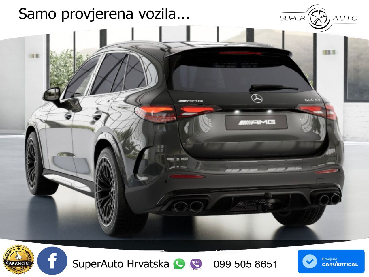 Mercedes AMG GLC 43 (421 KS) 4MATIC AMG SPEEDSHIFT MCT 9G ACC+HEAD+GR SJED+360+PANO