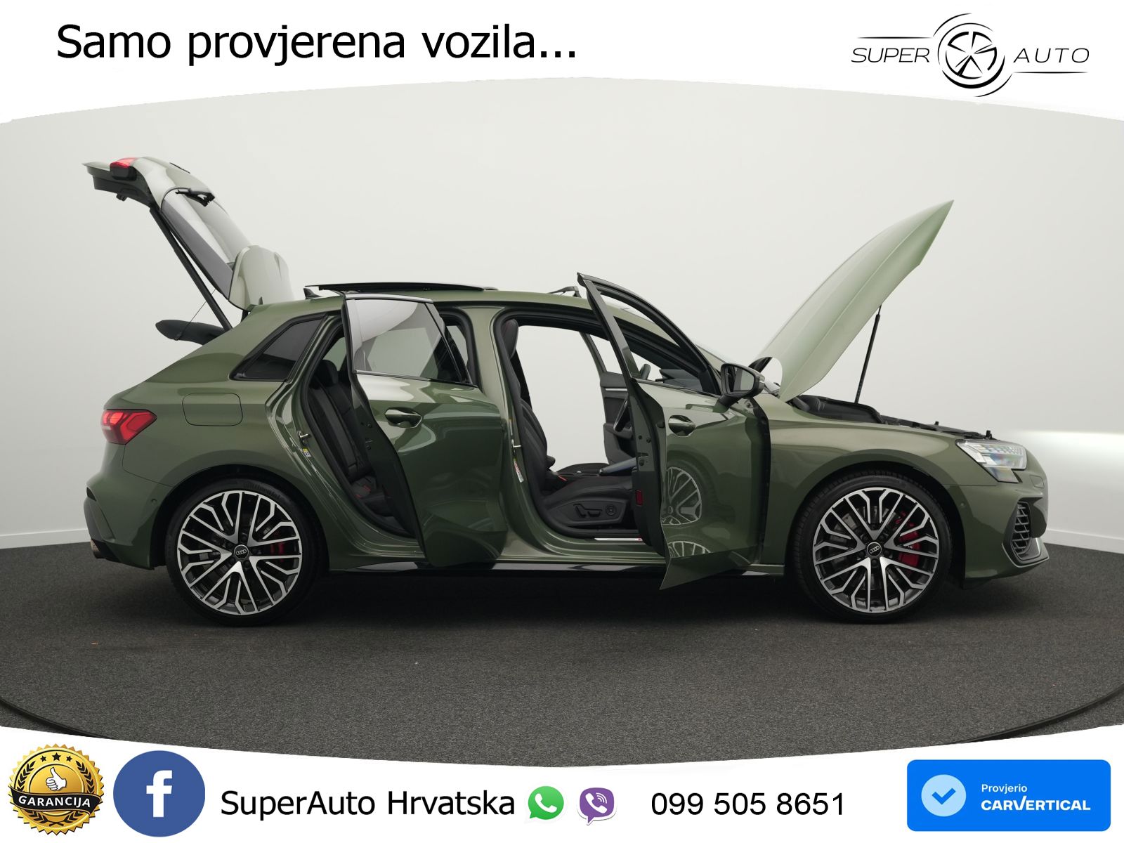 Audi S3 2.0 TFSI (333 KS) quattro S tronic MATRIX+GR SJED+KAM