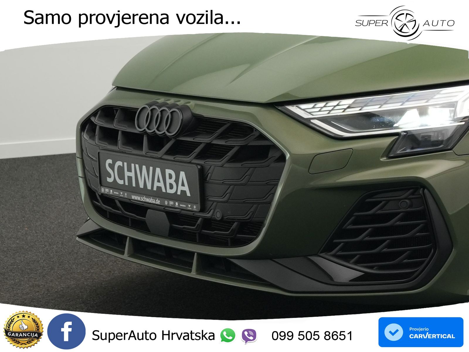 Audi S3 2.0 TFSI (333 KS) quattro S tronic MATRIX+GR SJED+KAM