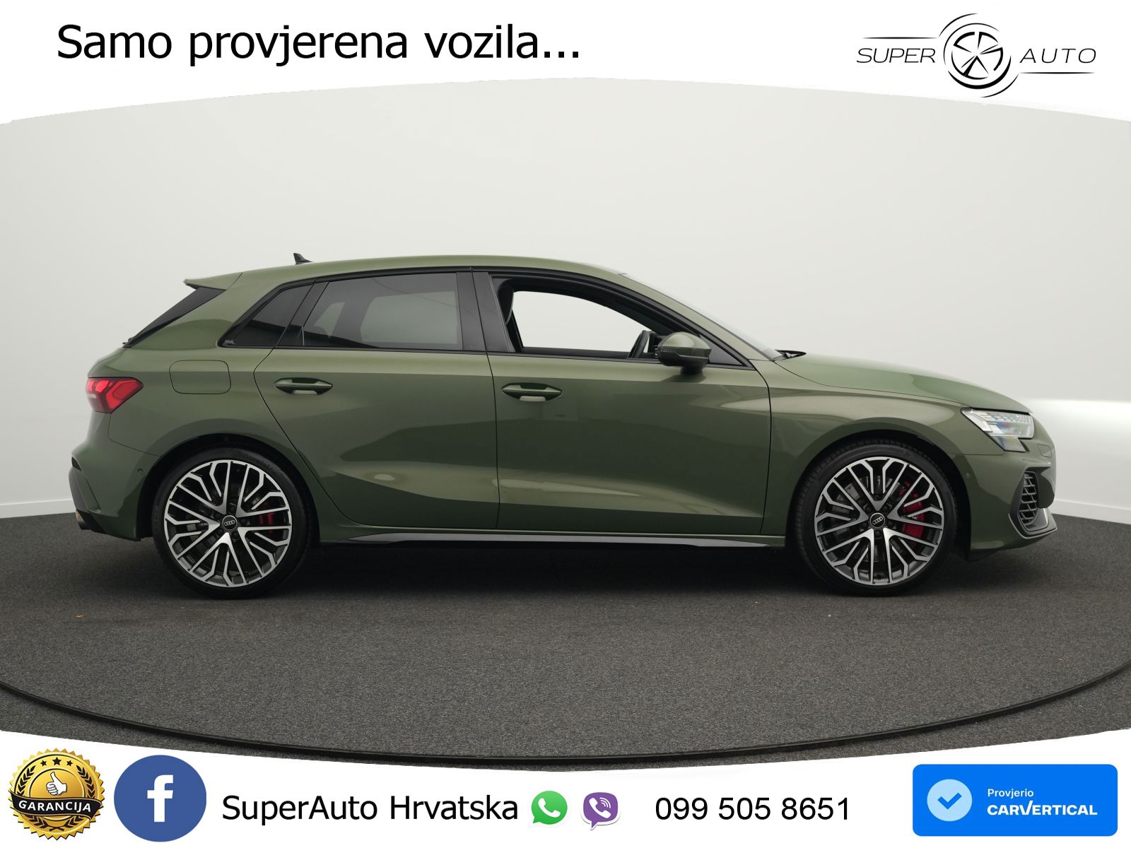 Audi S3 2.0 TFSI (333 KS) quattro S tronic MATRIX+GR SJED+KAM