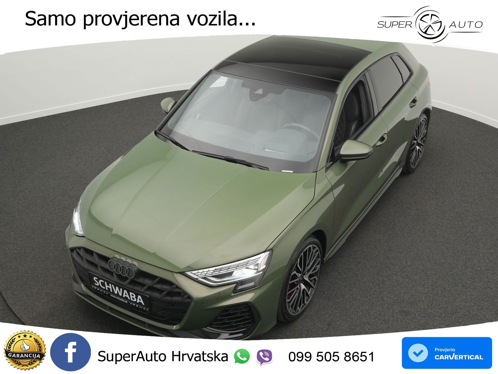 Audi S3 2.0 TFSI (333 KS) quattro S tronic MATRIX+GR SJED+KAM