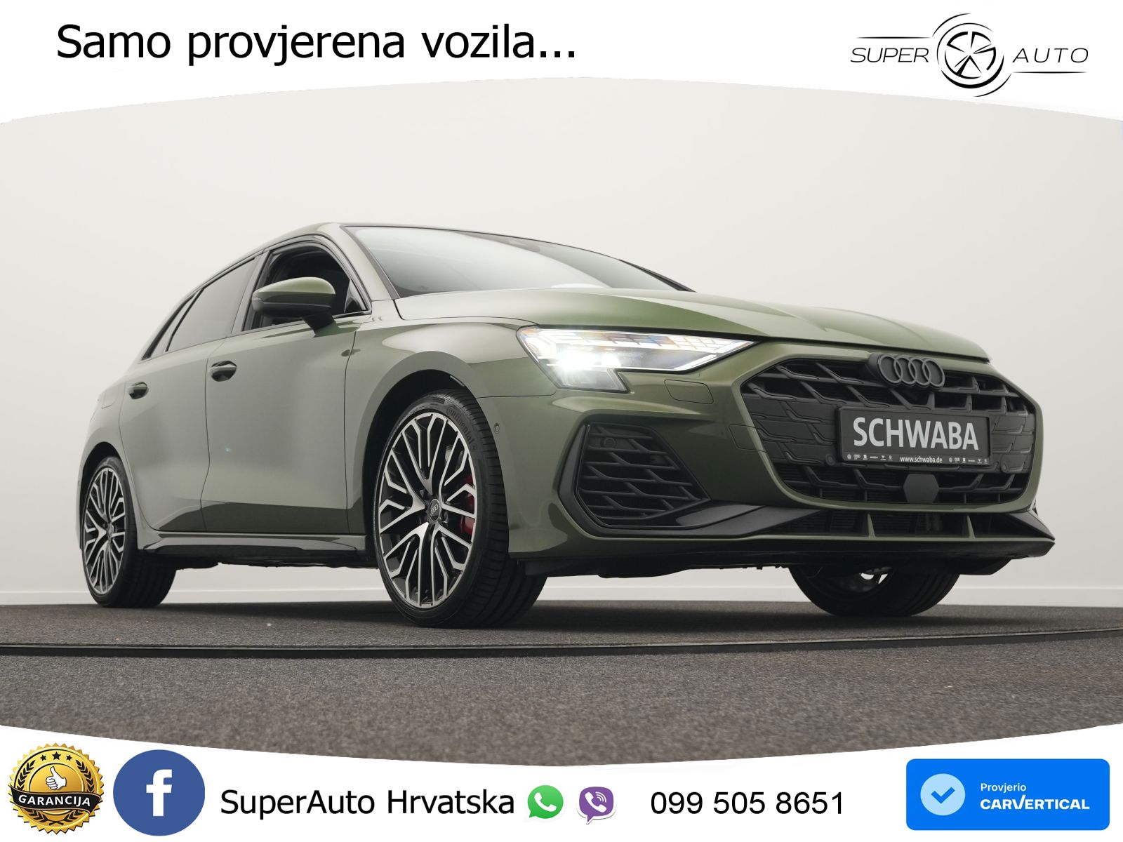 Audi S3 2.0 TFSI (333 KS) quattro S tronic MATRIX+GR SJED+KAM