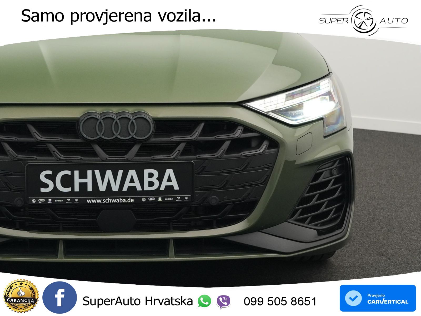 Audi S3 2.0 TFSI (333 KS) quattro S tronic MATRIX+GR SJED+KAM