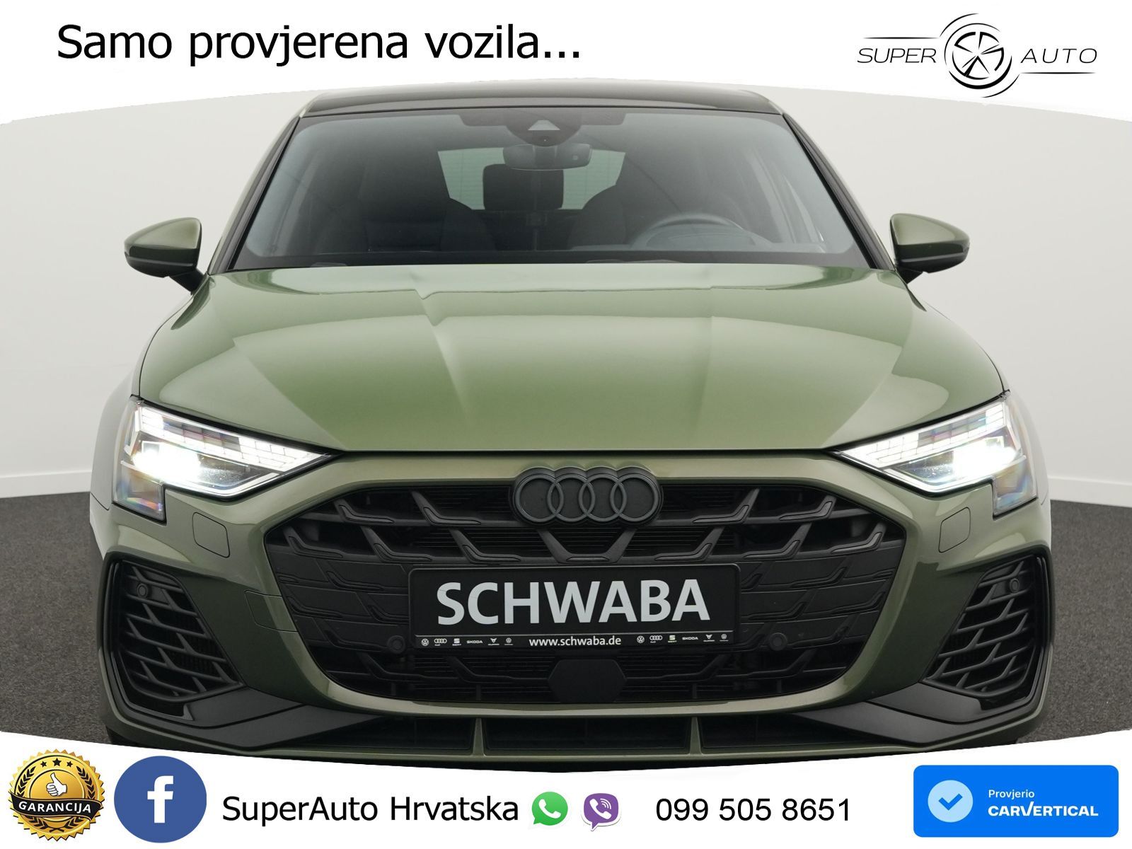 Audi S3 2.0 TFSI (333 KS) quattro S tronic MATRIX+GR SJED+KAM