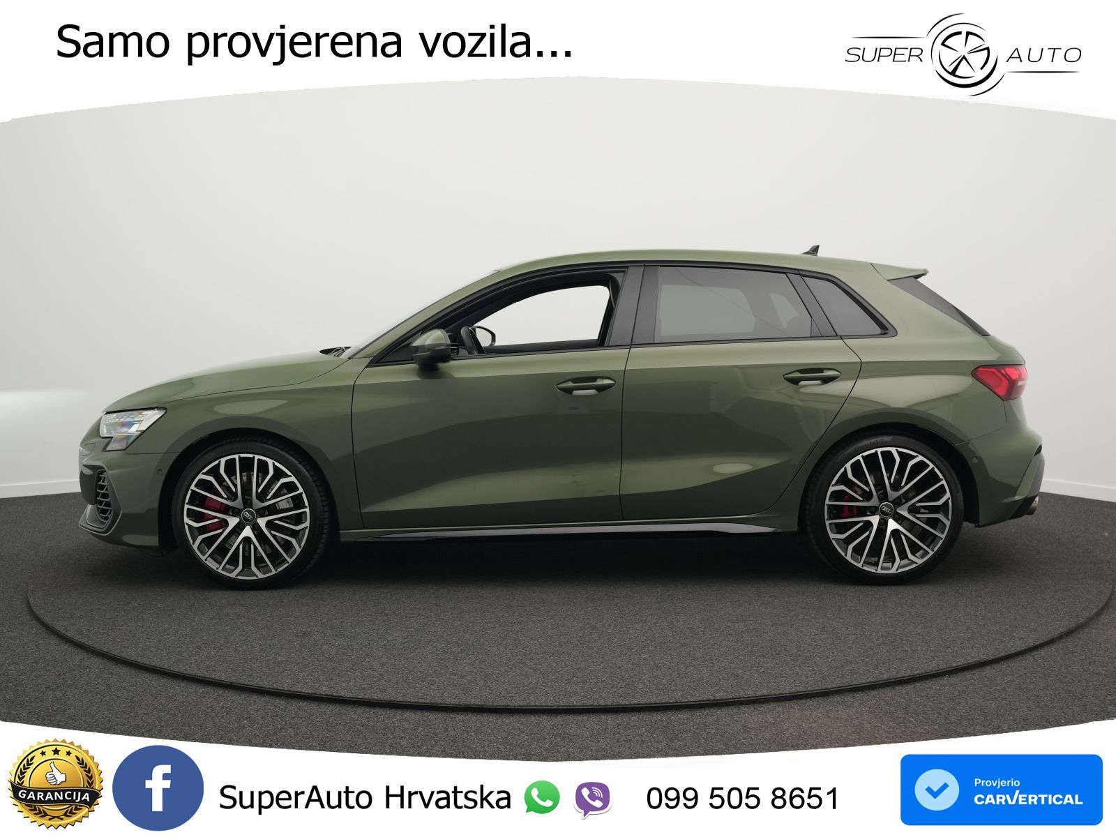 Audi S3 2.0 TFSI (333 KS) quattro S tronic MATRIX+GR SJED+KAM