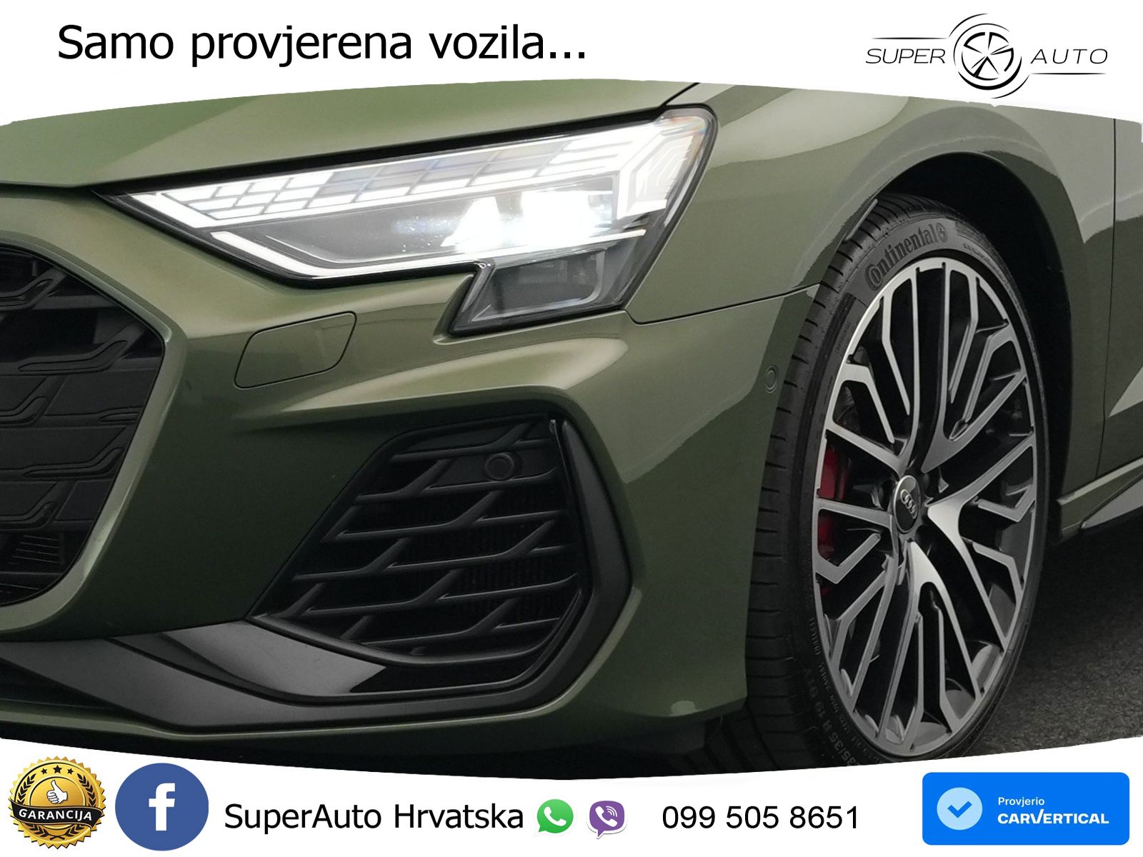 Audi S3 2.0 TFSI (333 KS) quattro S tronic MATRIX+GR SJED+KAM