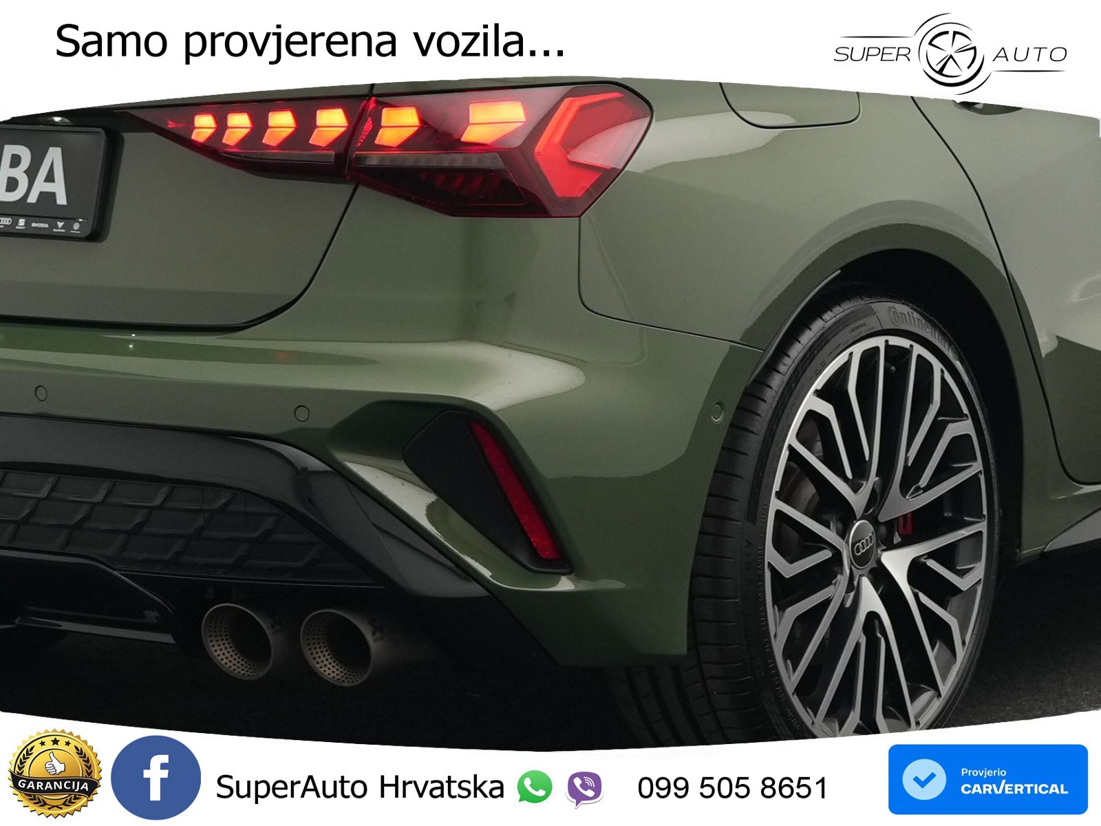 Audi S3 2.0 TFSI (333 KS) quattro S tronic MATRIX+GR SJED+KAM
