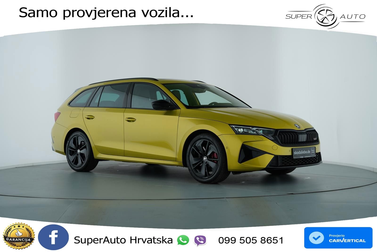 Škoda Octavia Combi RS 2.0 TSI (265 KS) DSG LED+GR SJED+ACC