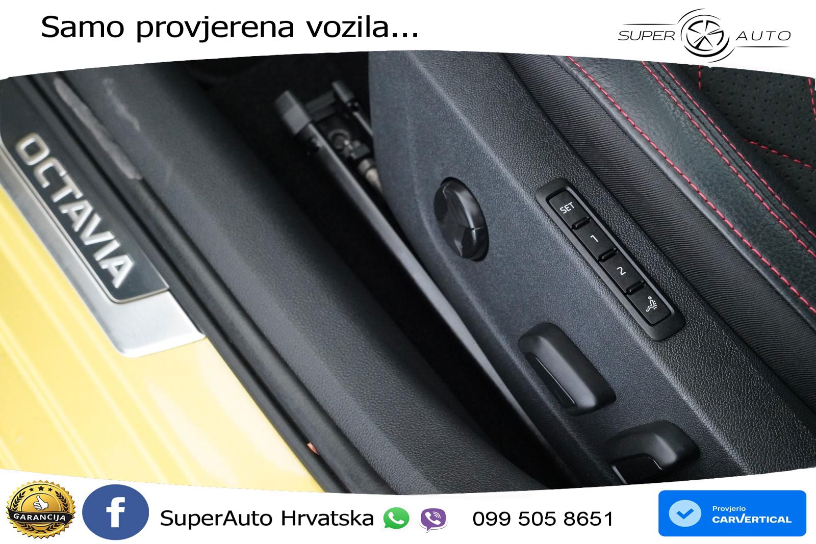 Škoda Octavia Combi RS 2.0 TSI (265 KS) DSG LED+GR SJED+ACC