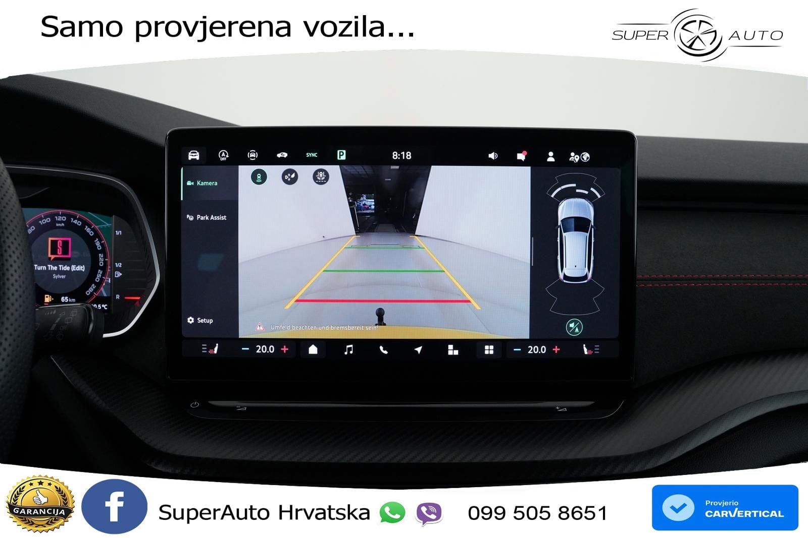 Škoda Octavia Combi RS 2.0 TSI (265 KS) DSG LED+GR SJED+ACC