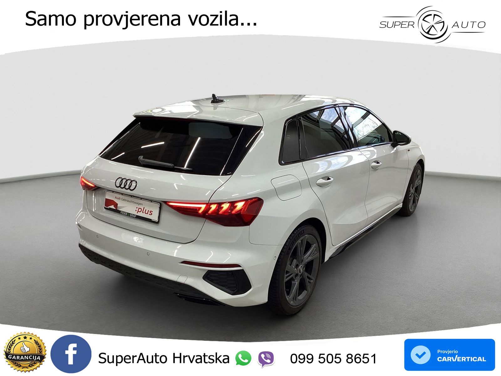 Audi A3 35 TDI (150 KS) S tronic S line LED+GR SJED+ACC