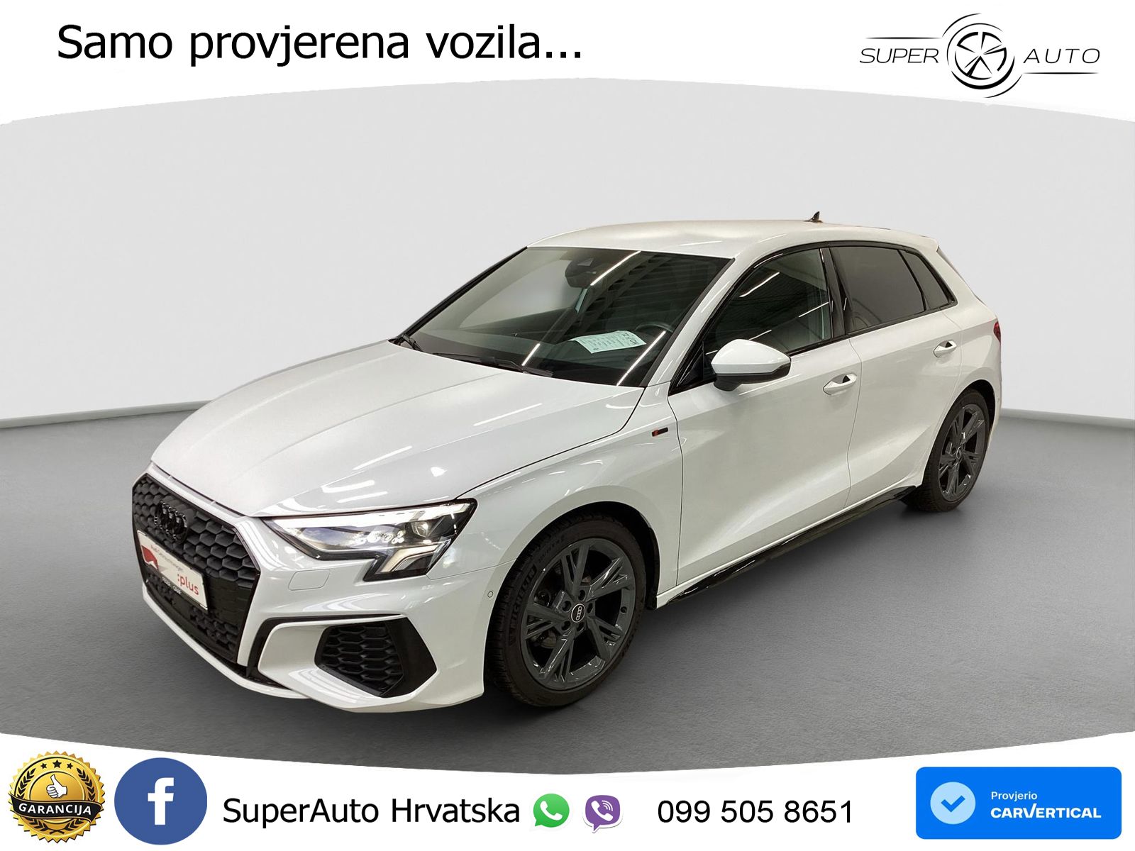 Audi A3 35 TDI (150 KS) S tronic S line LED+GR SJED+ACC