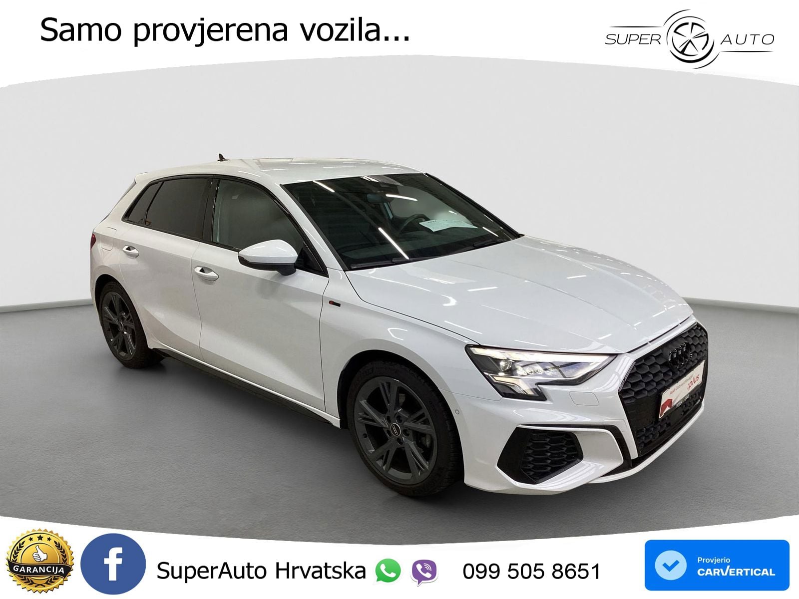 Audi A3 35 TDI (150 KS) S tronic S line LED+GR SJED+ACC
