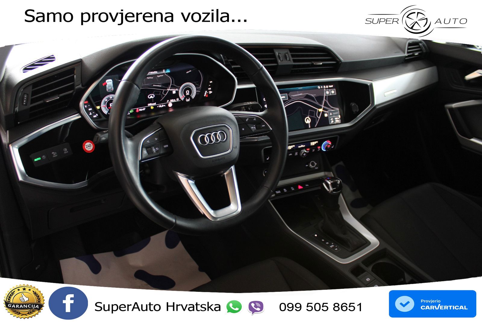 Audi Q3 35 TDI (150 KS) quattro S tronic S line LED+GR SJED+ACC