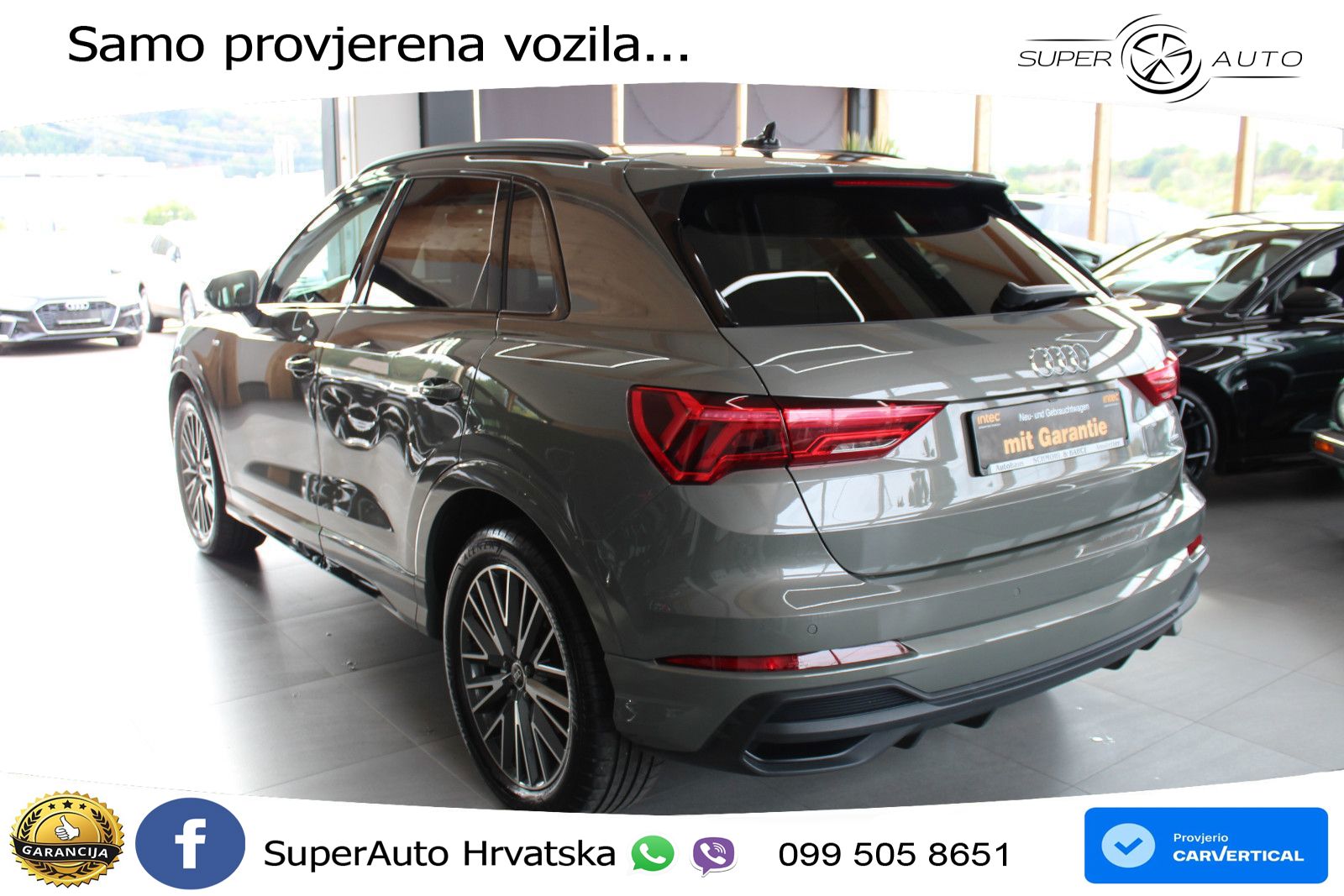Audi Q3 35 TDI (150 KS) quattro S tronic S line LED+GR SJED+ACC