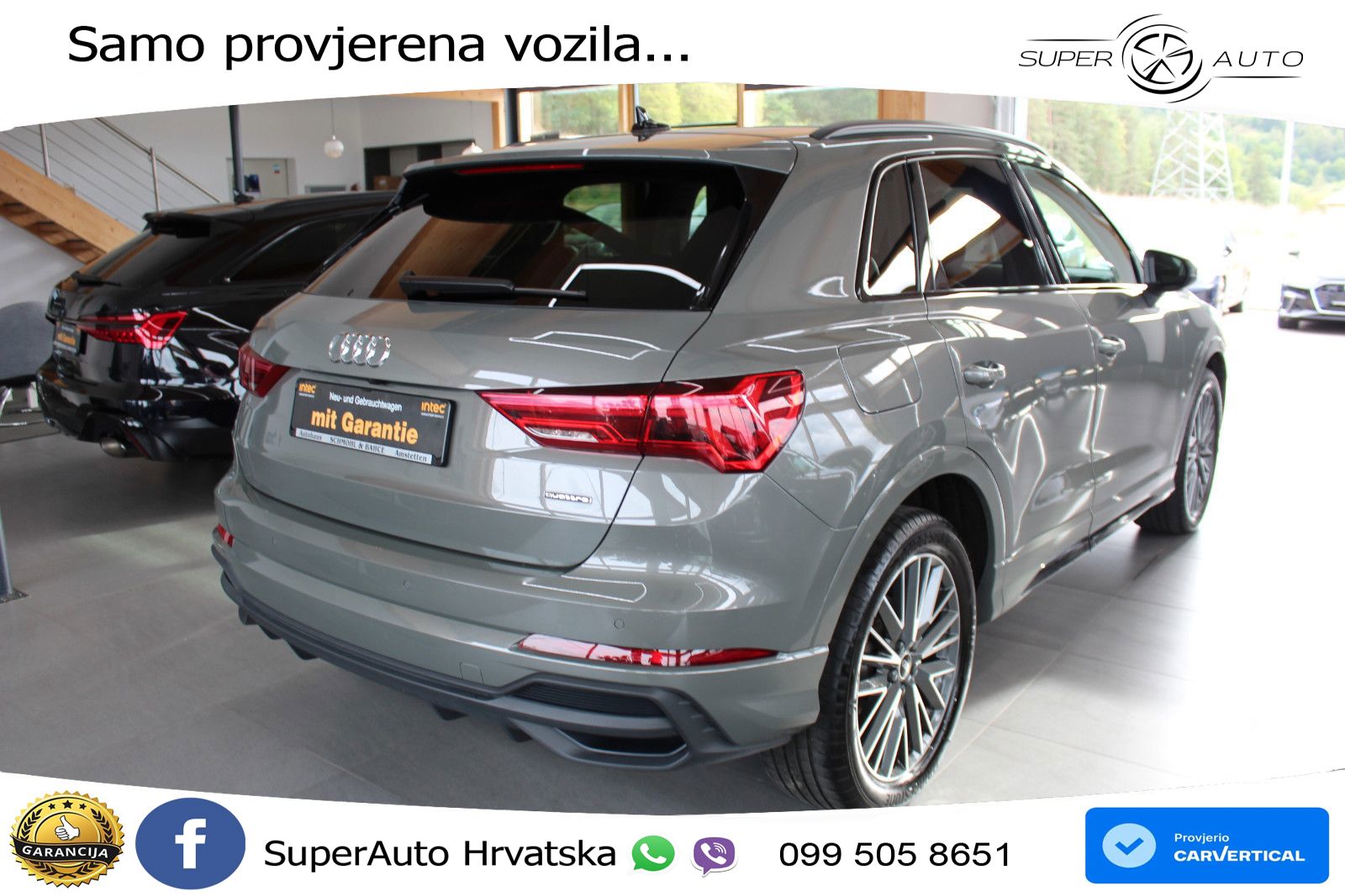 Audi Q3 35 TDI (150 KS) quattro S tronic S line LED+GR SJED+ACC