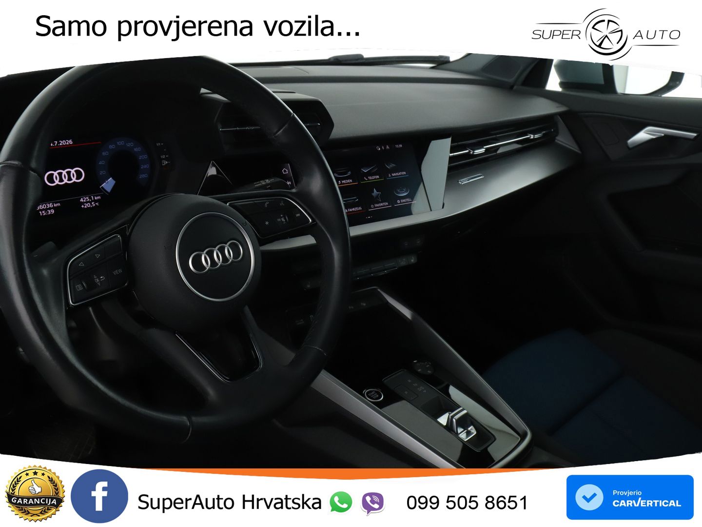 Audi A3 35 TFSI (150 KS) S tronic LED+GR SJED+ACC