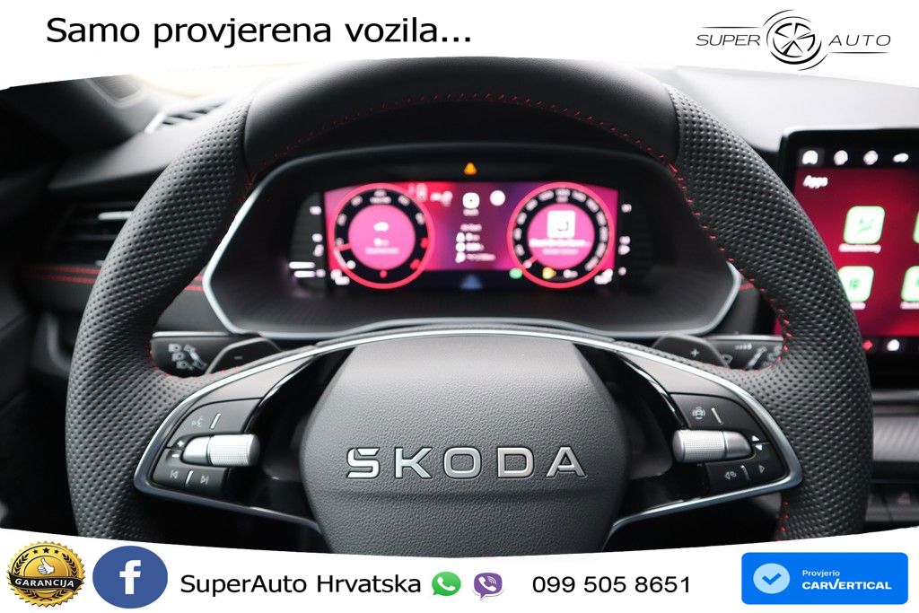 Škoda Octavia Combi RS 2.0 TSI (265 KS) DSG MATRIX+GR SJED+KAM