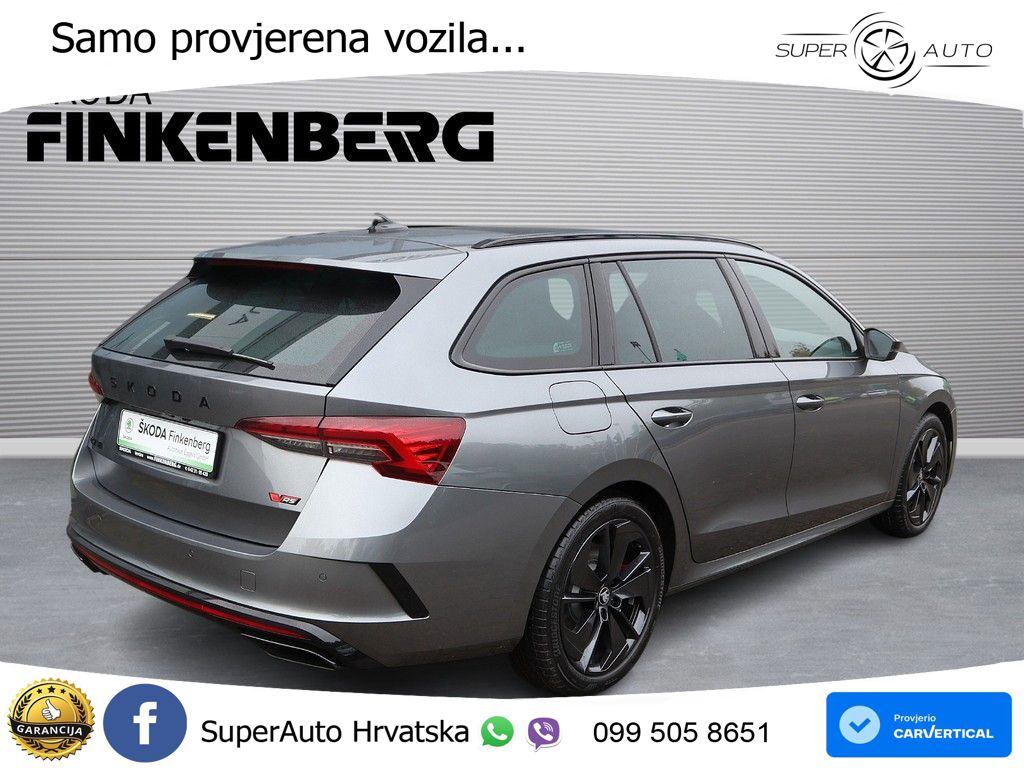 Škoda Octavia Combi RS 2.0 TSI (265 KS) DSG MATRIX+GR SJED+KAM