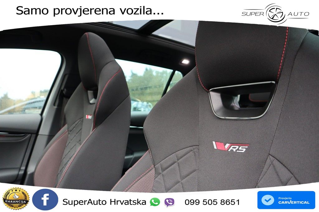 Škoda Octavia Combi RS 2.0 TSI (265 KS) DSG MATRIX+GR SJED+KAM