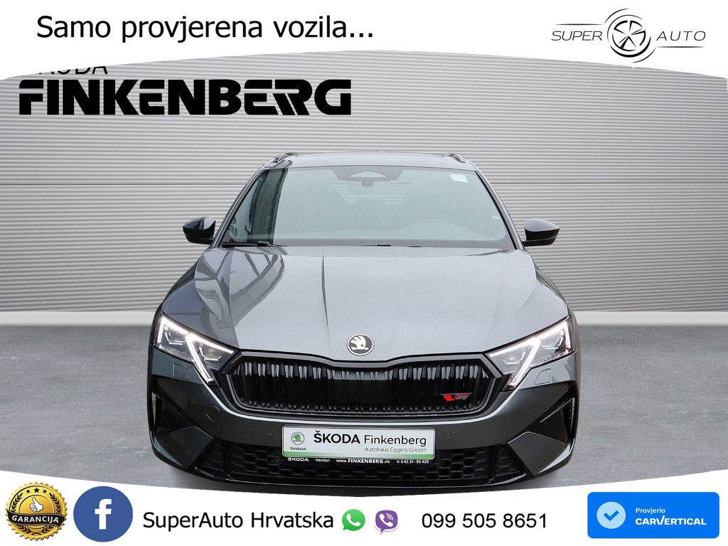 Škoda Octavia Combi RS 2.0 TSI (265 KS) DSG MATRIX+GR SJED+KAM