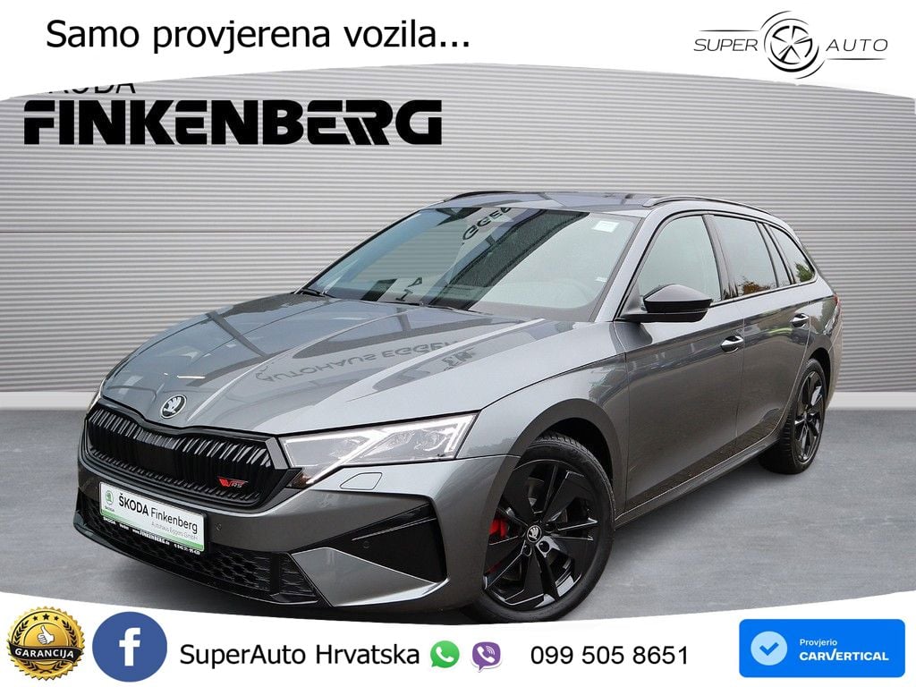 Škoda Octavia Combi RS 2.0 TSI (265 KS) DSG MATRIX+GR SJED+KAM